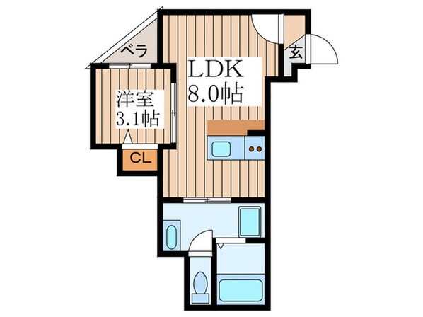 仮）ＢｅｓｔＳｔａｇｅ鶴ヶ島市の物件間取画像